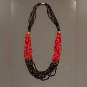 African beaded necklace